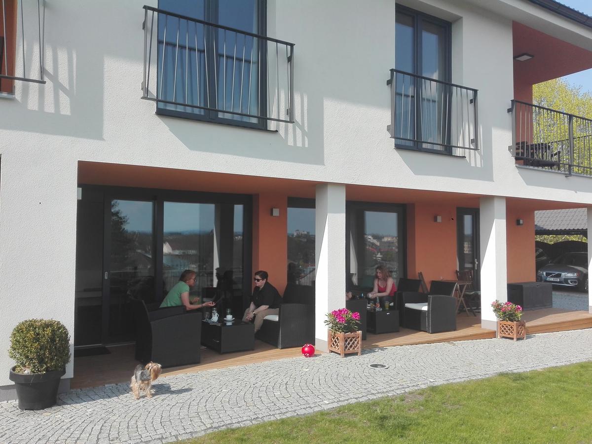Penzion Cafe Na Svahu Хеб Экстерьер фото